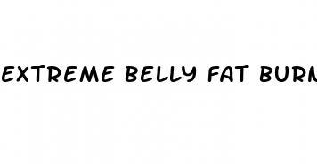 extreme belly fat burning workout