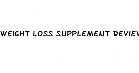 weight loss supplement reviews uk