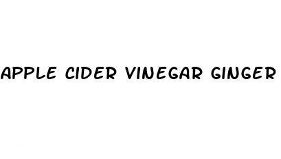 apple cider vinegar ginger gummies