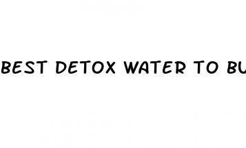 best detox water to burn belly fat