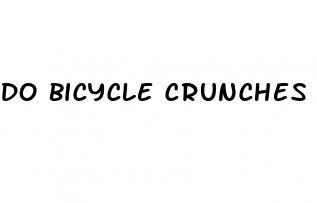 do bicycle crunches burn belly fat