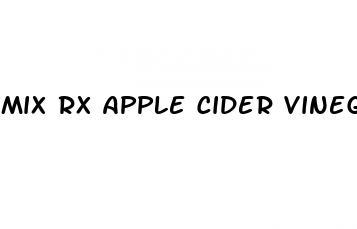 mix rx apple cider vinegar gummies