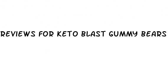 reviews for keto blast gummy bears