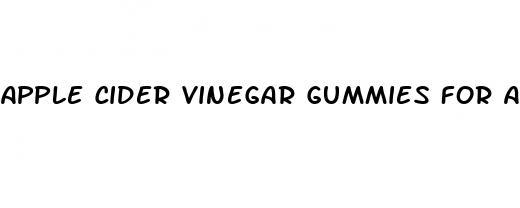 apple cider vinegar gummies for acne