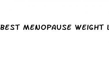 best menopause weight loss pills usa