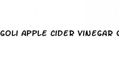 goli apple cider vinegar gummies reviews for weight loss