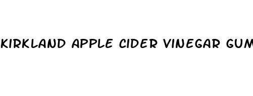 kirkland apple cider vinegar gummies