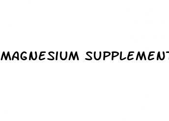 magnesium supplement and weight loss