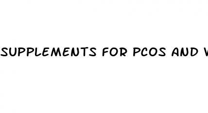 supplements for pcos and weight loss