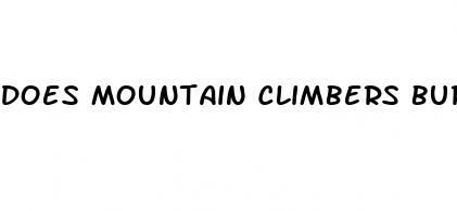 does mountain climbers burn belly fat