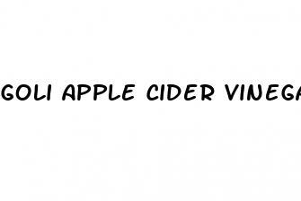 goli apple cider vinegar gummies diet