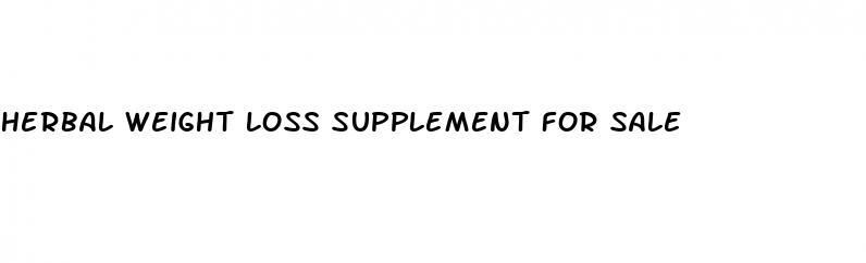 herbal weight loss supplement for sale