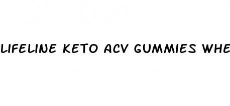 lifeline keto acv gummies where to buy