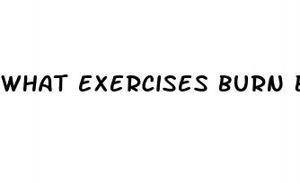 what exercises burn belly fat the most