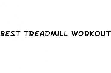 best treadmill workouts to burn belly fat