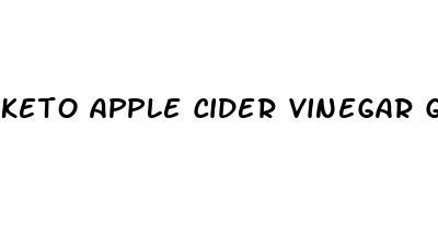 keto apple cider vinegar gummies canada