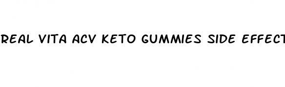 real vita acv keto gummies side effects