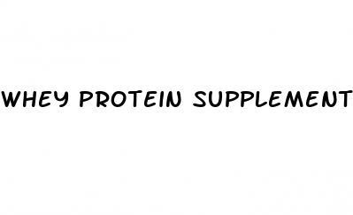 whey protein supplement for weight loss