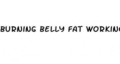 burning belly fat working out while fasted