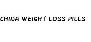 china weight loss pills