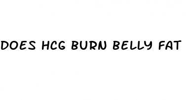 does hcg burn belly fat