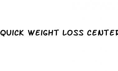 quick weight loss center supplements online