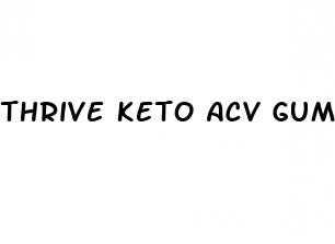 thrive keto acv gummies