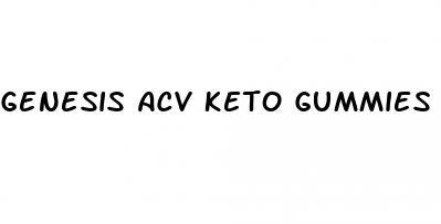 genesis acv keto gummies