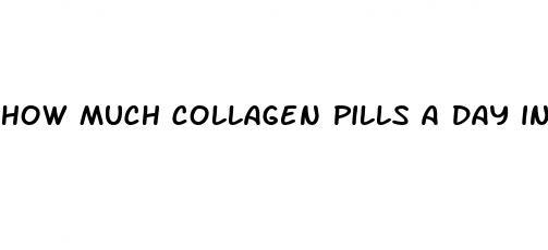 how much collagen pills a day in weight loss