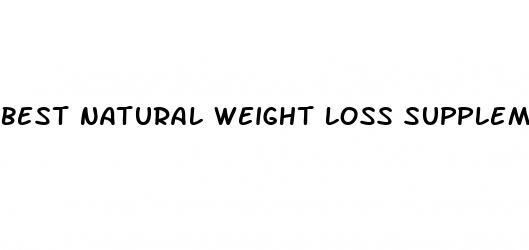 best natural weight loss supplement for women