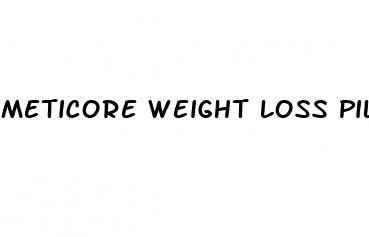 meticore weight loss pill