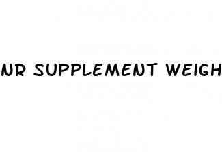 nr supplement weight loss