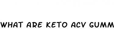 what are keto acv gummies