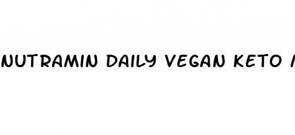 nutramin daily vegan keto multivitamin gummies