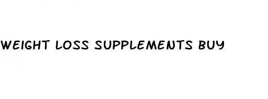 weight loss supplements buy