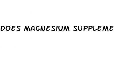 does magnesium supplements help with weight loss