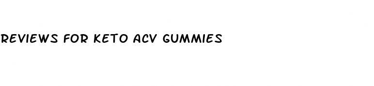 reviews for keto acv gummies