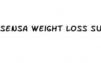 sensa weight loss supplement