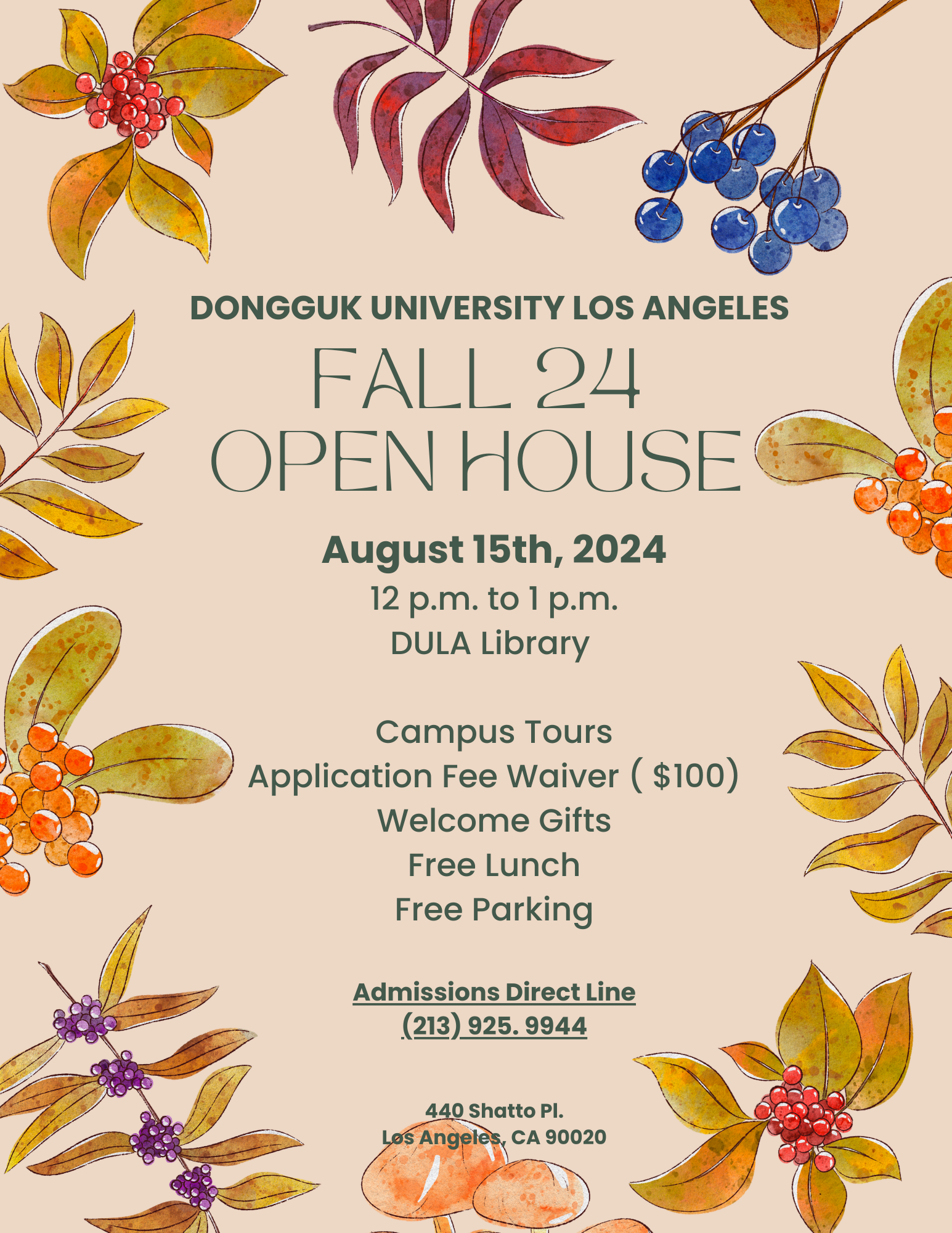 Fall Open house V4